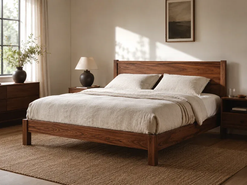 bed frame detail